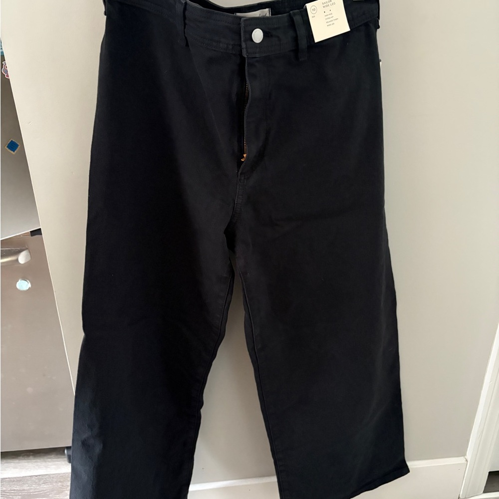 Universal Thread Black Sailor Wide Leg Jeans
